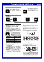 Casio 3779 Operation Manual предпросмотр