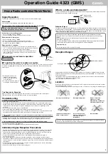 Preview for 2 page of Casio 4323 Operation Manual