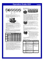 Предварительный просмотр 2 страницы Casio 4361 Operation Manual