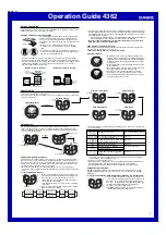 Casio 4362 Operating Instructions preview