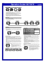 Casio 4397 Operation Manual preview