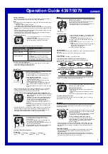 Предварительный просмотр 2 страницы Casio 4397 Operation Manual