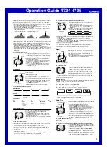 Предварительный просмотр 3 страницы Casio 4734 Operation Manual