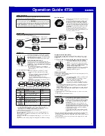 Casio 4738 Operation Manual предпросмотр