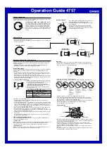 Casio 4757 Operation Manual предпросмотр