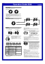 Preview for 1 page of Casio 5082 Operation Manual