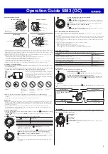 Preview for 2 page of Casio 5083 Operation Manual