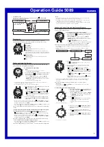 Preview for 3 page of Casio 5089 Operation Manual