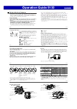 Preview for 2 page of Casio 5133 Operation Manual