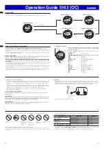 Предварительный просмотр 2 страницы Casio 5163 (OC) Operation Manual