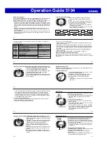 Preview for 2 page of Casio 5194 Operation Manual