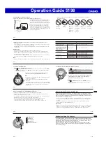 Preview for 4 page of Casio 5198 Operation Manual