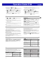 Preview for 6 page of Casio 5198 Operation Manual