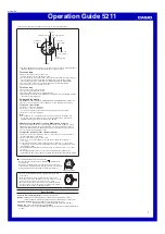 Casio 5211 Operation Manual preview