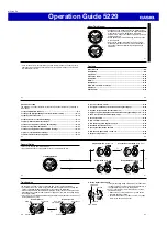 Preview for 1 page of Casio 5229 Operation Manual