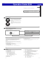 Предварительный просмотр 1 страницы Casio 5230 Operation Manual