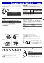 Preview for 2 page of Casio 5235 (OC) Operation Manual