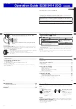 Casio 5235 Operation Manual preview