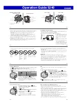 Предварительный просмотр 3 страницы Casio 5240 Operation Manual