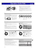 Preview for 3 page of Casio 5262 Operation Manual