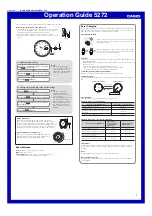 Casio 5272 Operation Manual предпросмотр