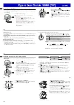 Preview for 4 page of Casio 5286 Operation Manual