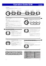 Preview for 2 page of Casio 5288 Operation Manual