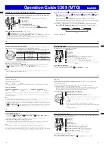 Предварительный просмотр 5 страницы Casio 5369 (MTG) Operation Manual