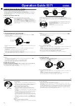 Preview for 11 page of Casio 5371 Operation Manual