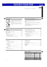 Preview for 1 page of Casio 5382 Operation Manual