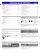 Preview for 2 page of Casio 5393 OC Operation Manual