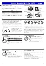 Preview for 3 page of Casio 5393 OC Operation Manual