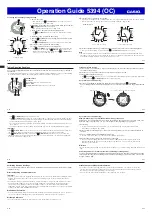 Preview for 5 page of Casio 5393 OC Operation Manual