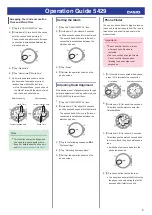 Preview for 6 page of Casio 5429 Operation Manual