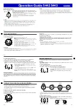 Preview for 5 page of Casio 5442 Operation Manual