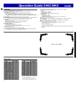 Preview for 10 page of Casio 5442 Operation Manual