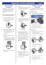 Preview for 11 page of Casio 5459 Operation Manual