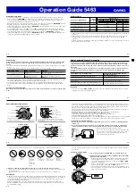 Preview for 3 page of Casio 5463 Operation Manual