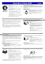 Preview for 7 page of Casio 5463 Operation Manual