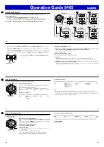 Preview for 11 page of Casio 5463 Operation Manual