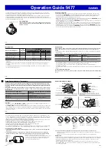 Preview for 3 page of Casio 5477 Operation Manual