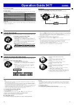 Preview for 5 page of Casio 5477 Operation Manual