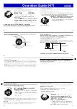 Preview for 10 page of Casio 5477 Operation Manual