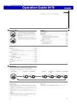 Casio 5479 Operation Manual preview