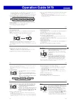 Preview for 3 page of Casio 5479 Operation Manual