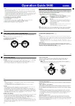 Preview for 6 page of Casio 5480 Operation Manual