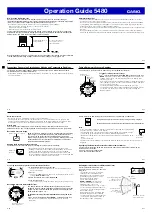 Preview for 10 page of Casio 5480 Operation Manual