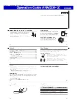 Casio 5529 Operation Manual preview