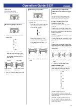 Preview for 10 page of Casio 5537 Operation Manual