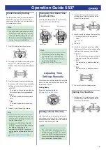 Preview for 15 page of Casio 5537 Operation Manual